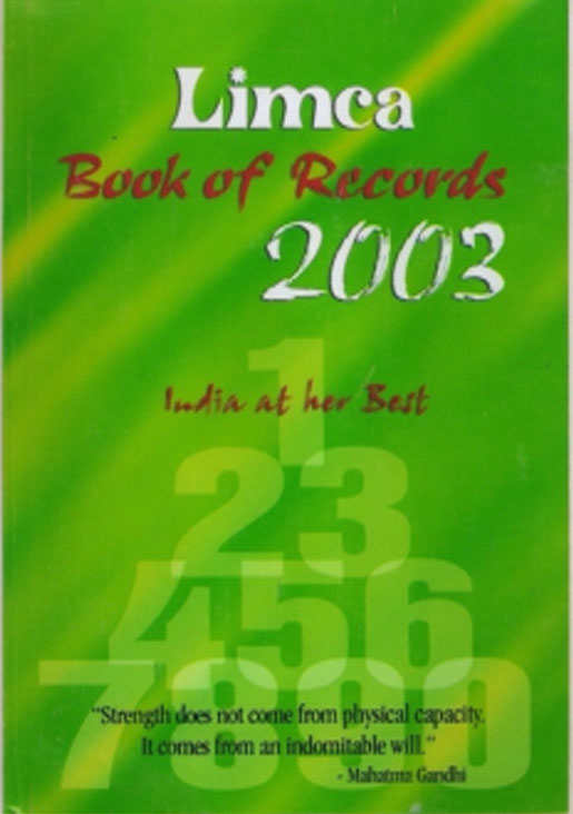 ashoka ivf award Limca Book of Record 2003